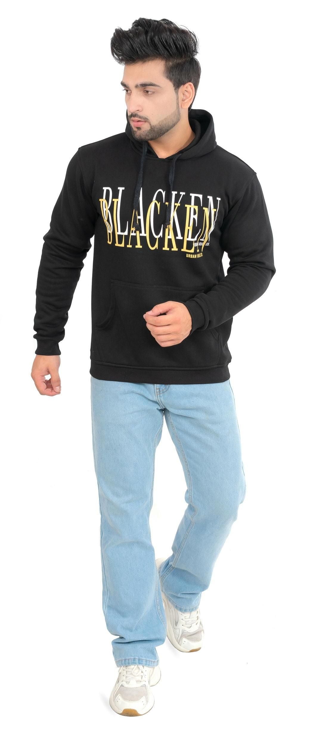 Men's Printed Fleece Sweatshirt