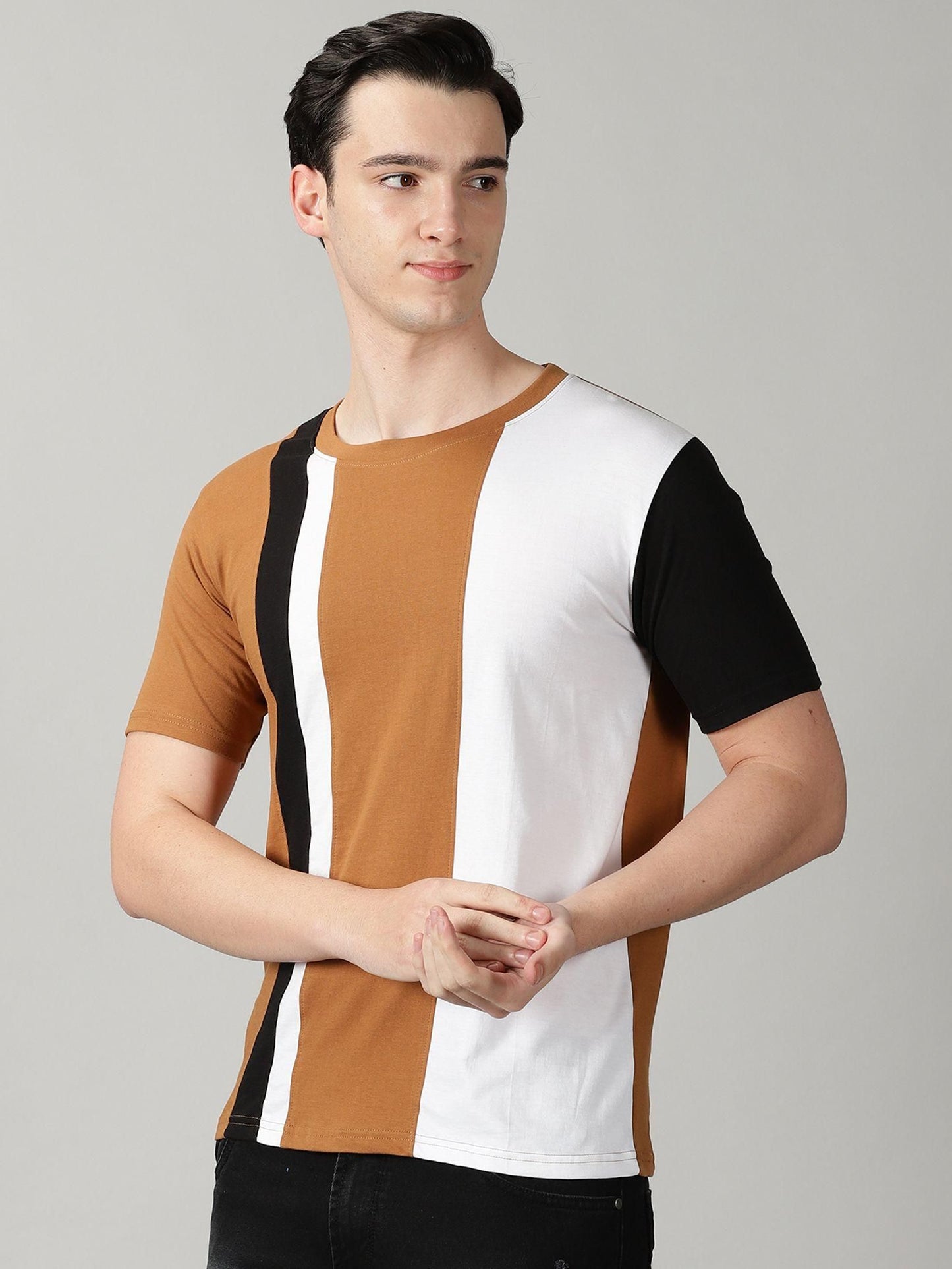 THE HOLLANDER Cotton Round Neck T-Shirt