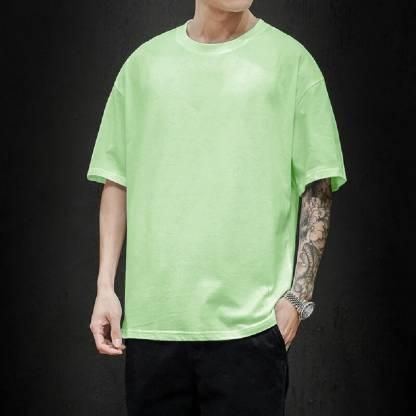 Multi colour Men's Oversized Casual T-shirt