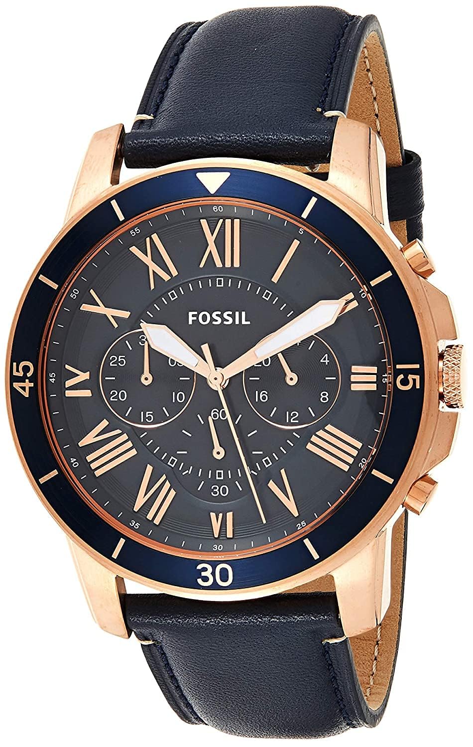 Fossil Analog Blue Dial Men's Watch - FS5237