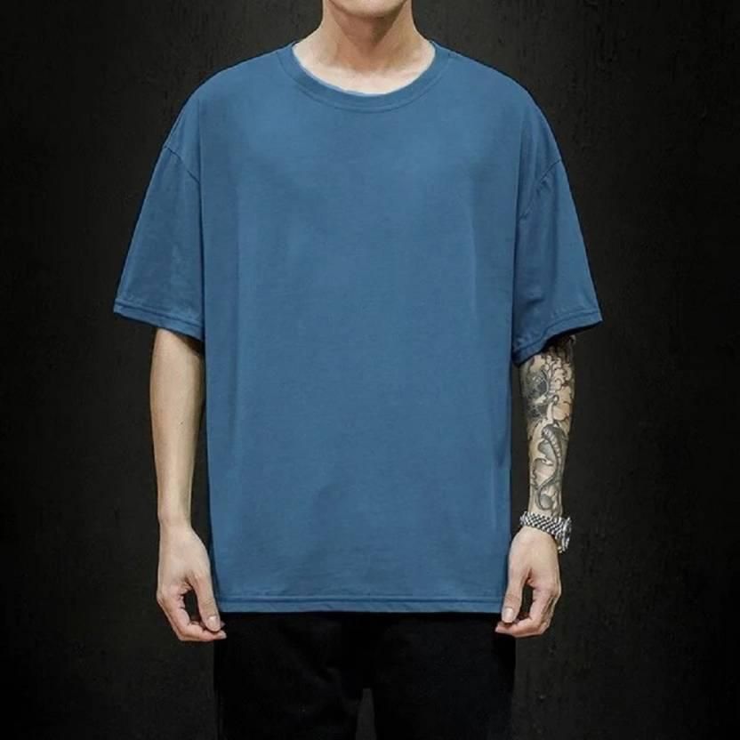 Multi colour Men's Oversized Casual T-shirt