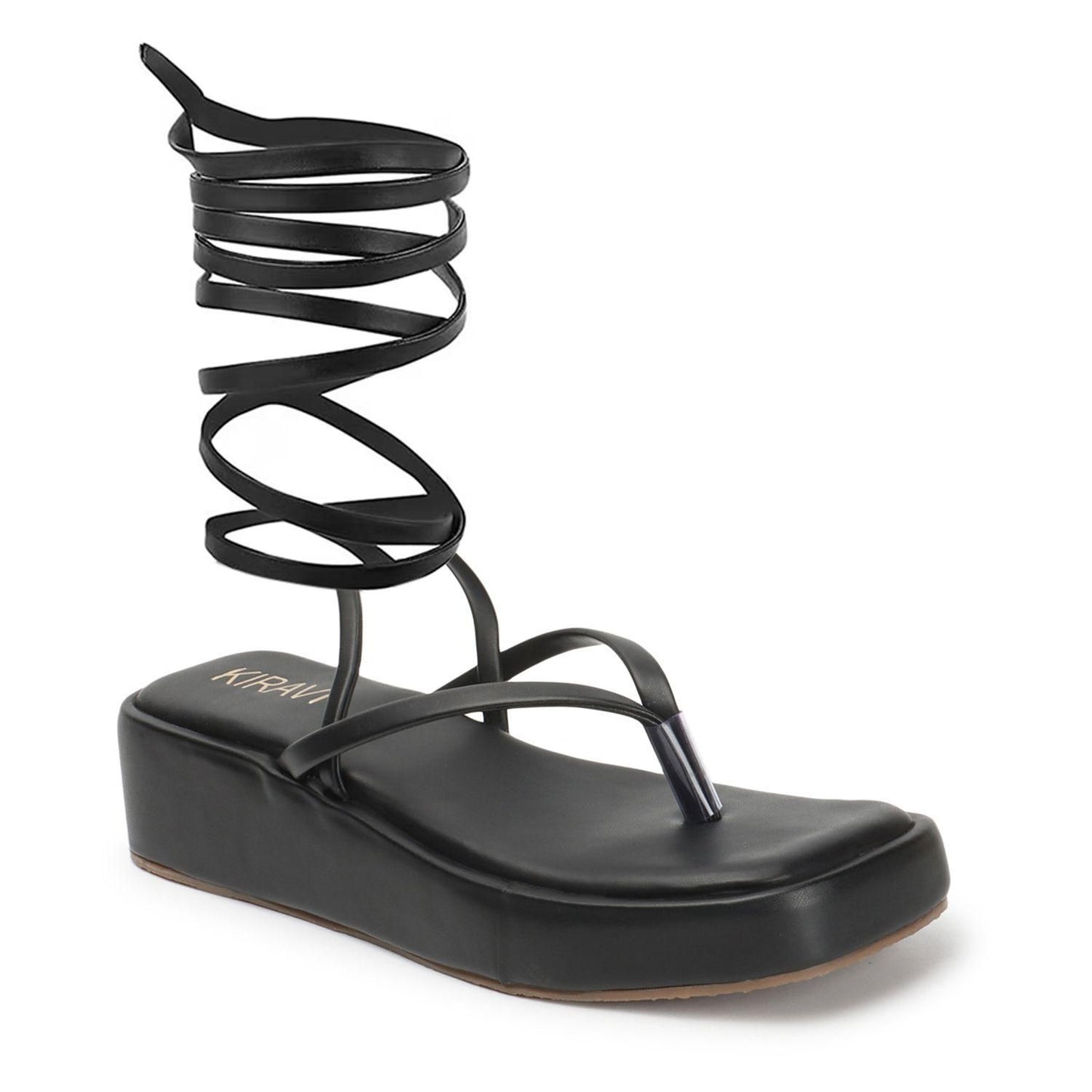 Kiravi The Classic Black V-Shaped Gladiators