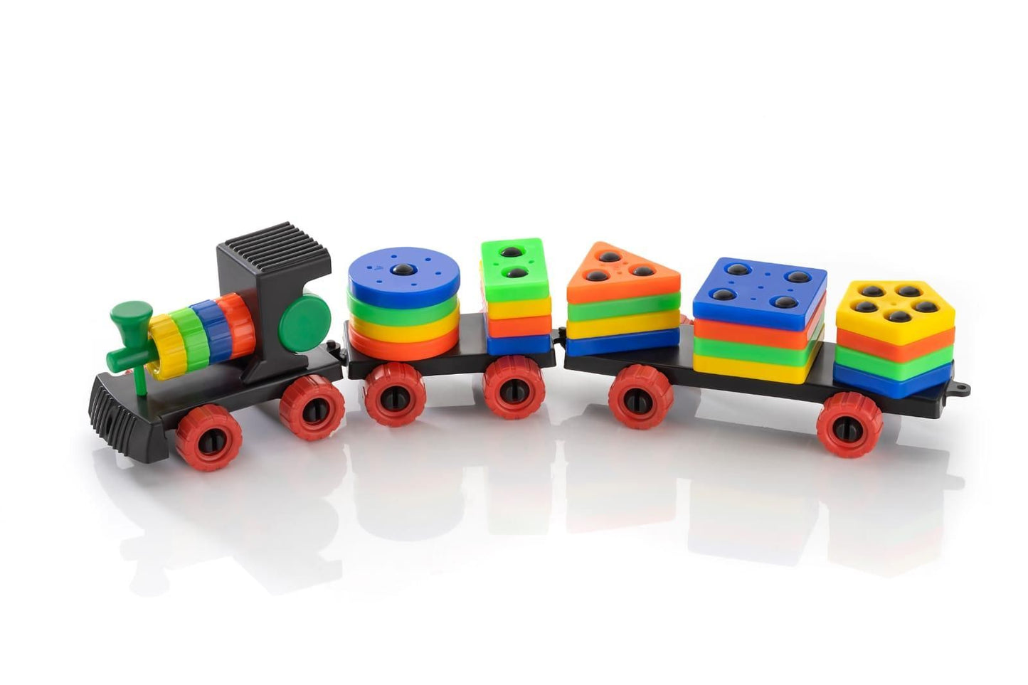 Train with Shape Sorter & Pegs - Fine Motor Skills Toys