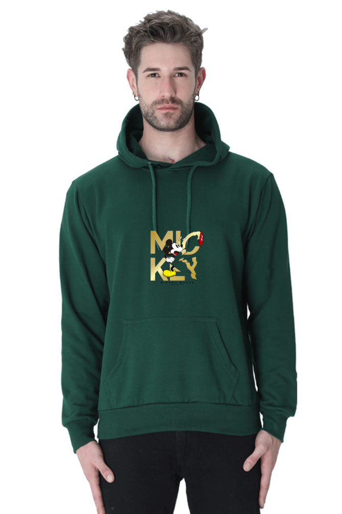 Mickey Gold : Unisex Premium Hooded Sweatshirt