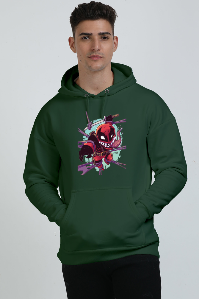 Deadpool : Oversized Premium Hooded Sweatshirt