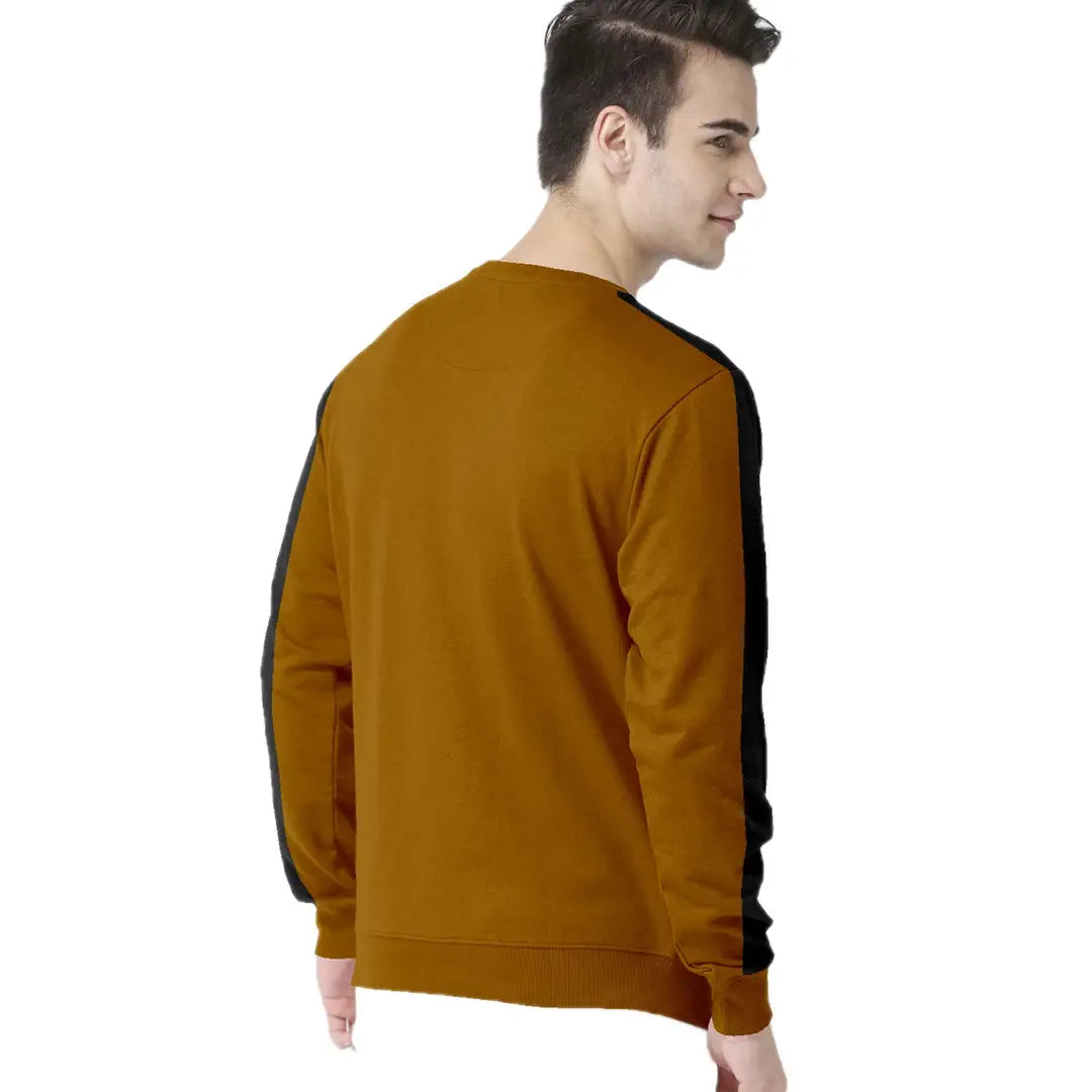 Solid Round Neck T-Shirt for Men